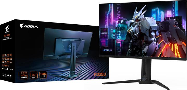 Actual product image Gigabyte AORUS FO32U (3840 x 2160 Pixels, 31.50")
