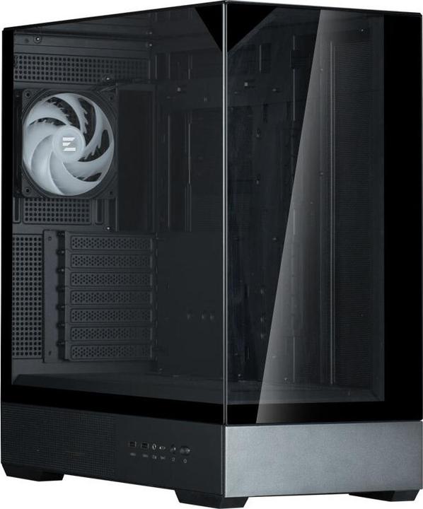 Actual product image Zalman Boitier Moyen Tour ATX P40 Prism RGB avec panneaux vitrés (Noir) (Mini-ITX, ATX)