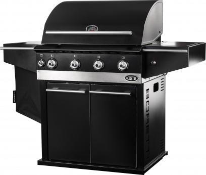 Image du produit Boretti Ibrido Gasbarbecue - Hybride : geschikt voor gas & houtskool (3.80 kW)