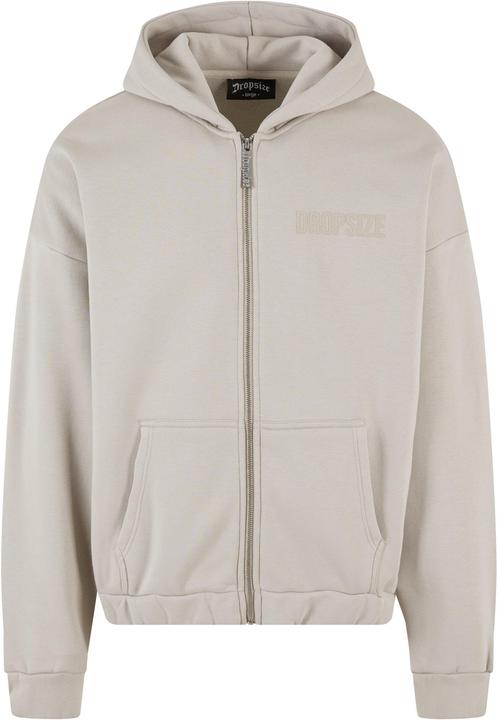 Dropsize Heavy Oversize HD Print Zip Hoodie - 124663 (L)