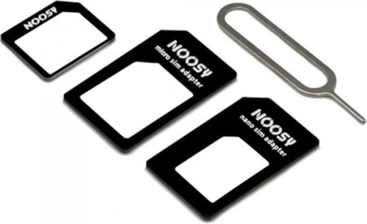 Productafbeelding PowerGuard 4-in-1 Sim Kaart Adapter Set Nano Micro & Uitwerphulpmiddel