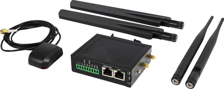 Actual product image Allnet Wireless AC 1200Mbit dual-band "OpenWrt" plus 4G module "QCA MDM9x15