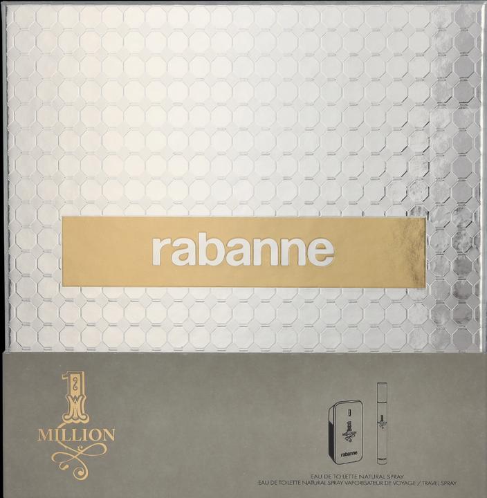 Paco Rabanne 1 Million Geschenkset 50ml EDT + 5ml EDT Travel Spray für Männer (Parfum set)