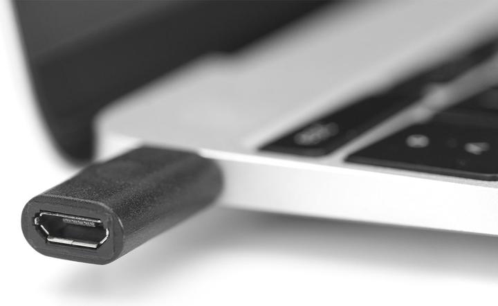 Actual product image Digitus USB Type-C Adapter,C-micro B (0.03 m, USB 2.0)