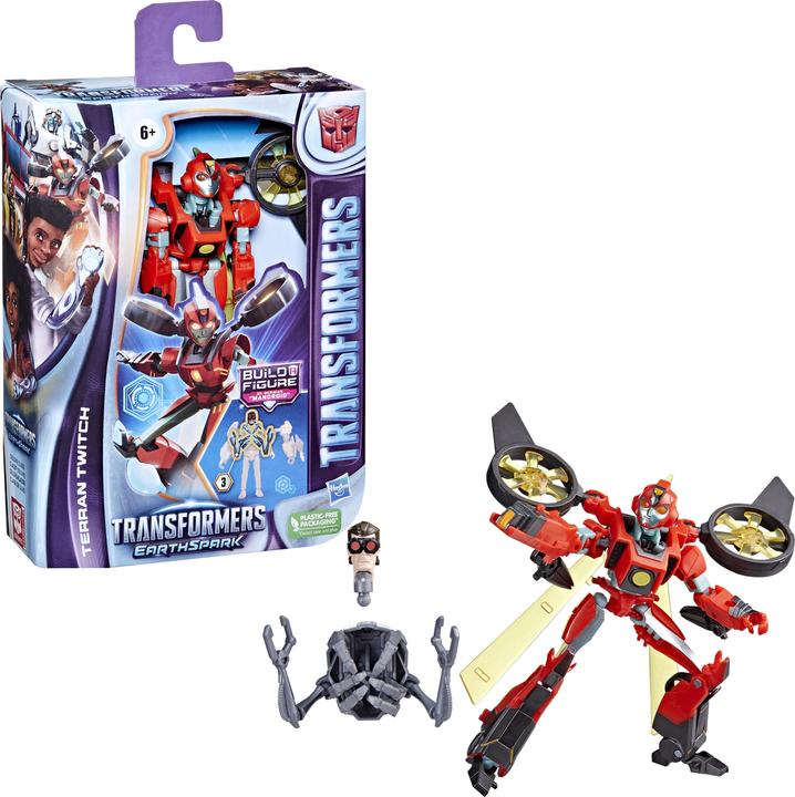 Actual product image Hasbro Transformers - Earthspark Deluxe Class - Terran Twitch