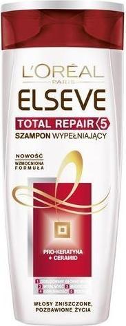 Produktbild L'Oréal Paris L'Oreal Elseve Total Repair Filling Shampoo 400Ml (400 ml, Flüssiges Shampoo)