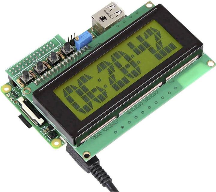 Produktbild Raspberry Pi Pi® Display-Modul Schwarz RB-LCD20x4 A, B, B+