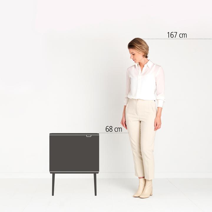 Productafbeelding Brabantia Afvalbak Bo Touch Bin 3x11 liter (33 l)
