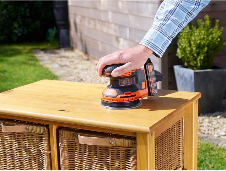 Immagine prodotto Black & Decker Levigatrice orbitale a batteria BDCROS18 (Levigatrici rotorbitali, 18 W)