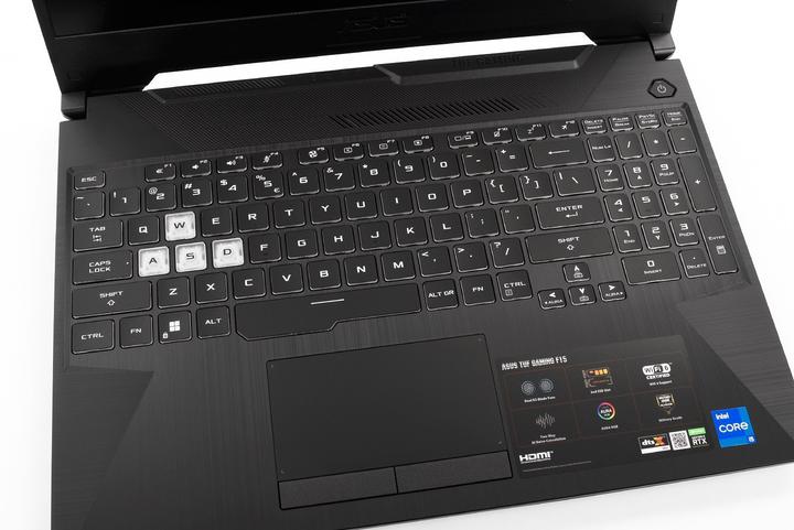 Actual product image ASUS TUF Gaming F15 (6.14", Intel Core i5-11400H, 16 GB, 512 GB, Eng. Int.)