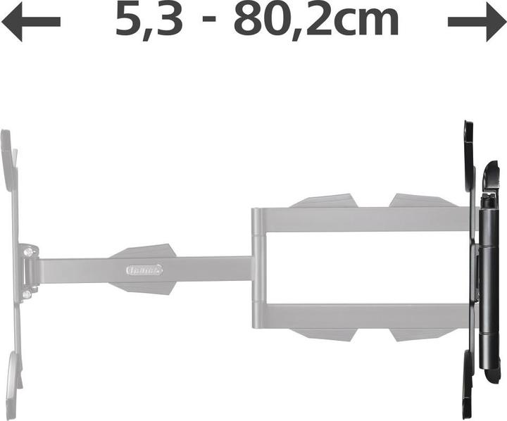 Produktbild Hama TV-Wandhalterung (Wand, 65", 25 kg)