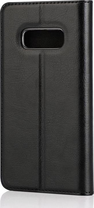 Actual product image Wave BookCase -suojakotelo, Samsung Galaxy S10e, musta (Samsung Galaxy S10e)
