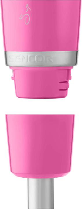 Actual product image Sencor SHB 4468RS-EUE3 blender 0.7 L Hand Blender 1000 W Pink, Stainless steel