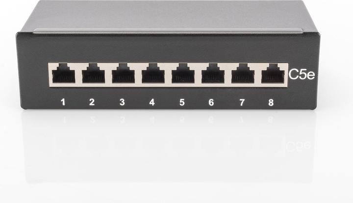 Produktbild Digitus CAT 5e Patch Panel, 8-Port 10" Desktop Version