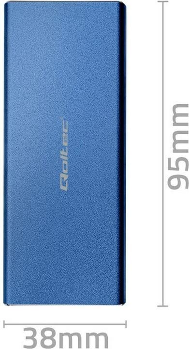 Produktbild Qoltec Aluminium-Gehäuse (M.2)