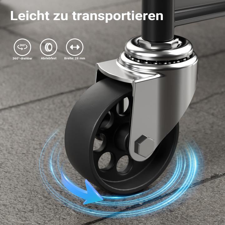 Actual product image Wiltec Transmission jack mobile hydraulic 500kg 110-195cm rollers pick-up claw truck