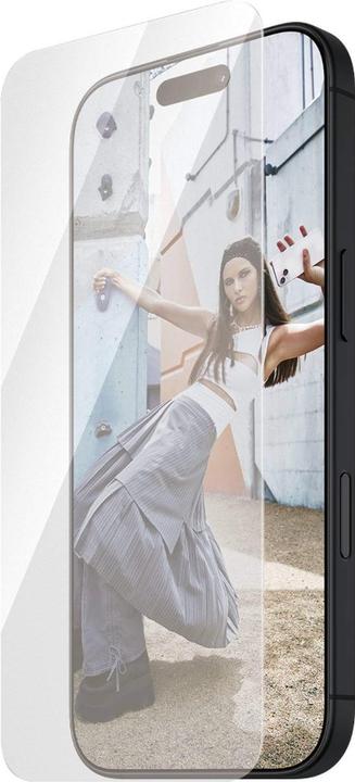 PanzerGlass VEILIG. Screen Protector iPhone '24 6.7" Ultra-Wide Fit (1 Stuk, Apple iPhone 16 Plus)