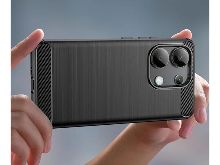 Produktbild Screenguard Carbon Brushed Case (Xiaomi Redmi Note 13 Pro 4G)