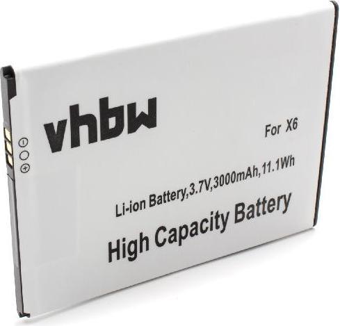 Produktbild XCell Li-Ion-Akku - 3000mAh (3.7V) für Handy, Smartphone, Telefon wie Doogee HT1112X6000650 (Akku, X6 Pro)