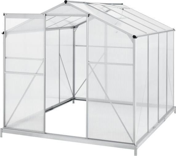 Actual product image Juskys Greenhouse with skylight and foundation