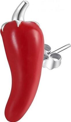 Rosato Silver single earrings Chilli pepper Storie RZO029R (L)