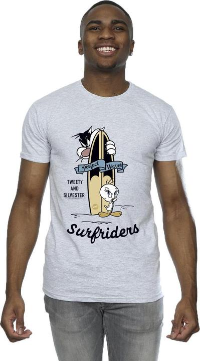 Produktbild Looney Tunes Tweety And Sylvester Perfect Waves TShirt (M)