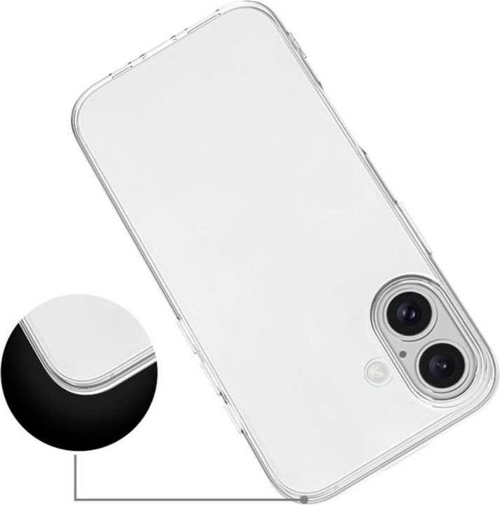 Produktbild Ueli Express Slim Gummi Hülle Transparent (Apple iPhone 16)