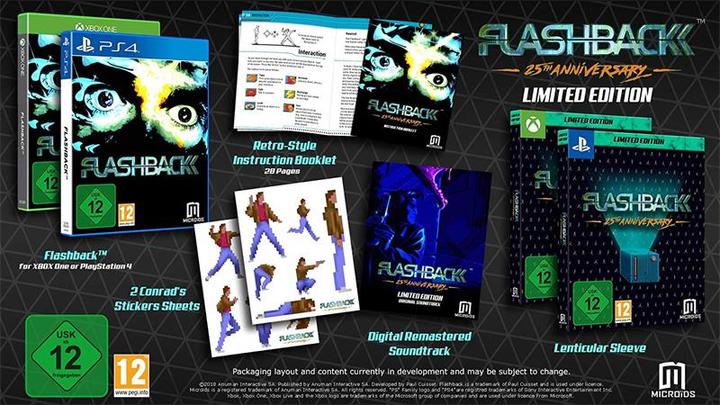 Produktbild Microids Flashback 25th Anniversary - Limited Edition (PS4, Multilingual)