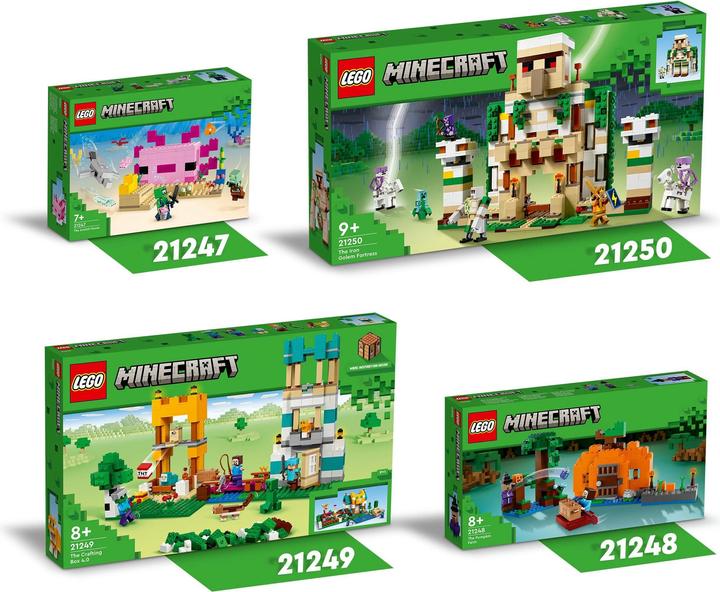 Actual product image LEGO The Crafting Box 4 (21249, LEGO Minecraft)