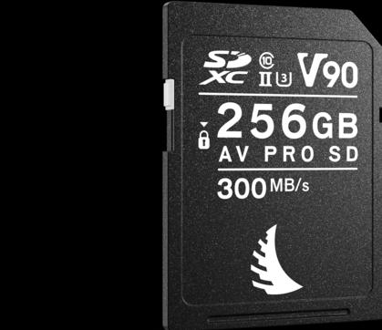 Actual product image Angelbird AV PRO V90 (256 GB, SDXC, U3, UHS-II)