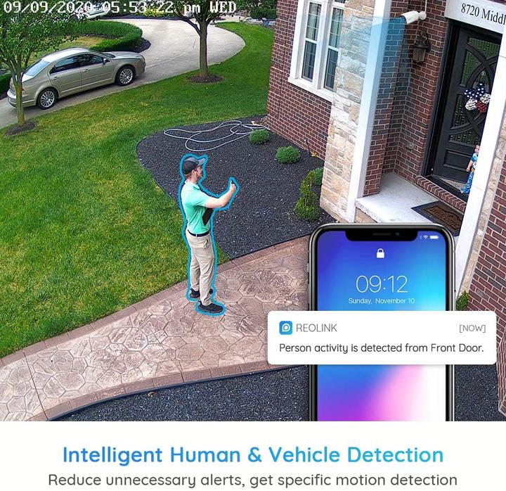 Actual product image Reolink RLK8-810B4-A (3840 x 2160 pixels)