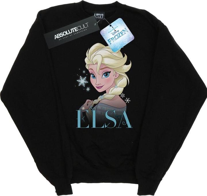 Produktbild Disney Frozen Elsa Snowflake Portrait Sweatshirt (L)