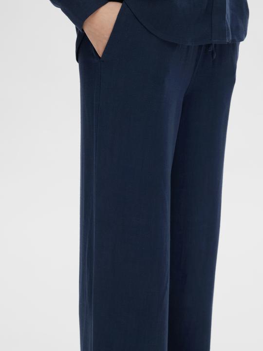 Image du produit Selected Femme Pantalon en lin mélangé (40)