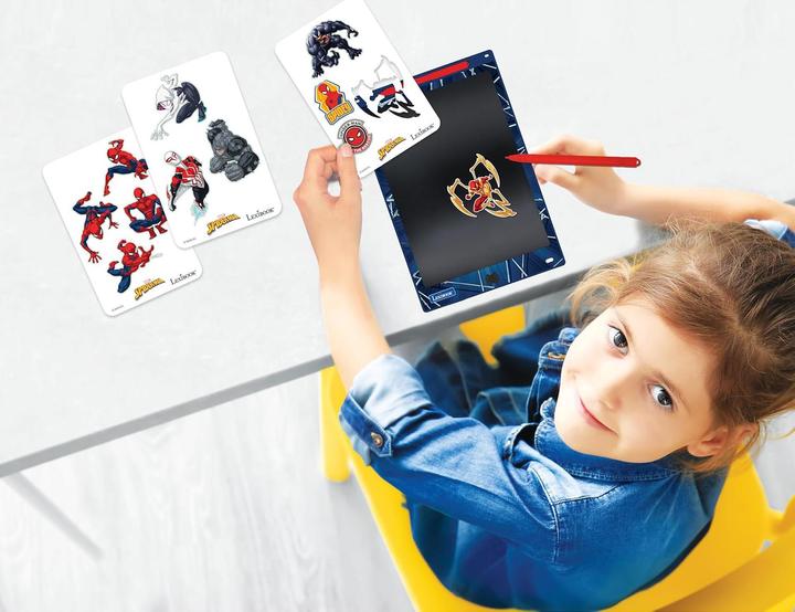 Immagine prodotto Lexibook Lavagna da colorare con stampini di Spider-Man 28 cm