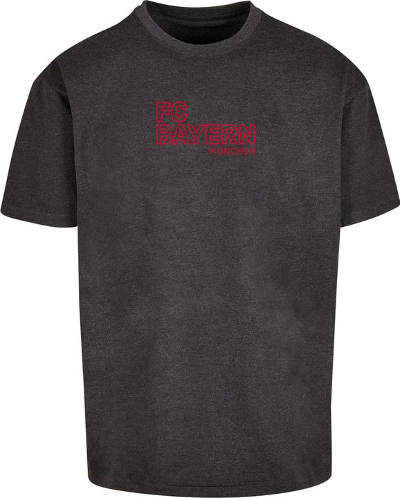 Actual product image FC Bayern München FC Bayern Red Heavy Oversized Tee - 115241 (3XL)