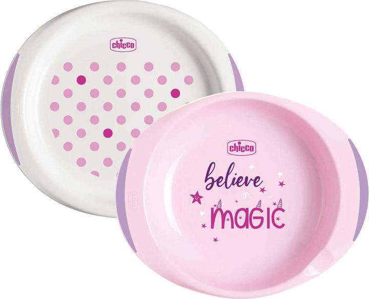Actual product image Chicco Plate set