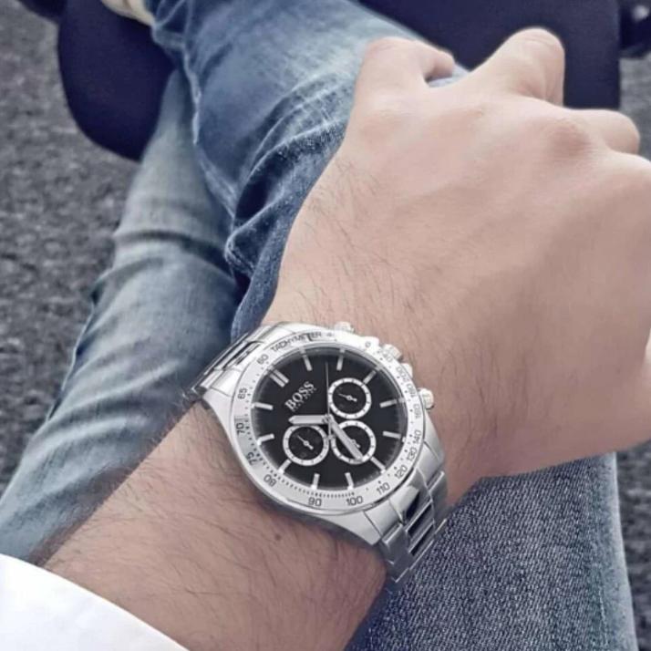 Immagine prodotto Hugo Boss Icona (Cronografo, Orologio da polso analogico, 46 mm)