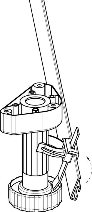 Produktbild Camar Unico Führungsleisten Set für die Sockellade, Länge 470 mm, Aluminium