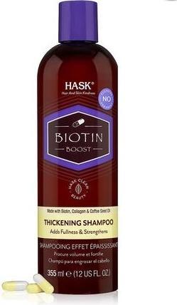 Produktbild Hask BIOTIN BOOST thickening shampoo 355 ml (355 ml, Flüssiges Shampoo)