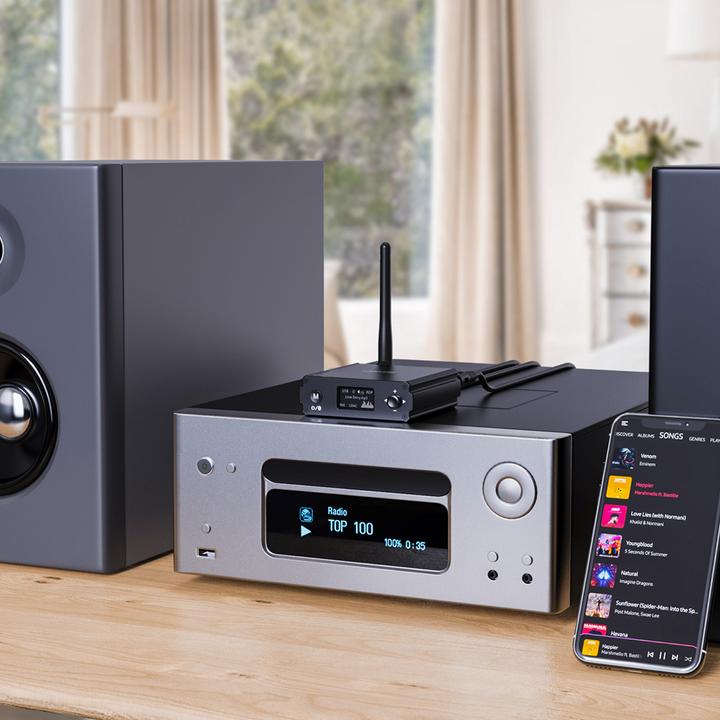 Immagine prodotto InLine Ricevitore HiFi Bluetooth 5.1 e DAC USB, con LCD (Ricevitore)