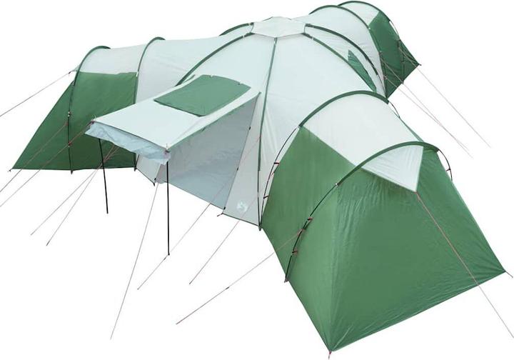 Image du produit VidaXL Tente de camping 12 personnes 840 x 720 x 200 cm 185T Taft (Tente igloo, 24.50 kg, 9+ personnes)
