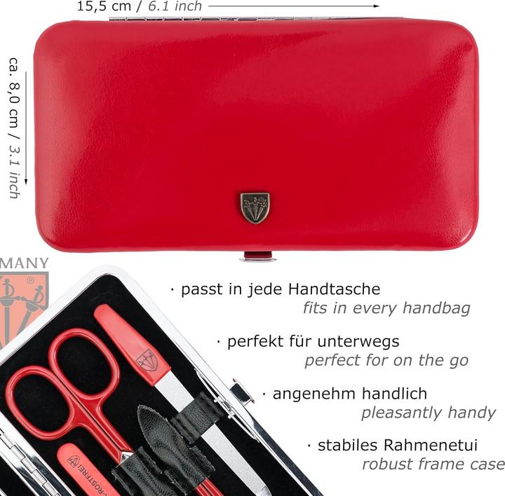 Drei Schwerter Cuneo - 8-teiliges Nagelpflegeset