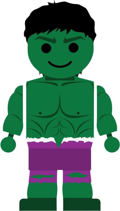 Produktbild Trenddeko The Hulk (68 x 120 cm)