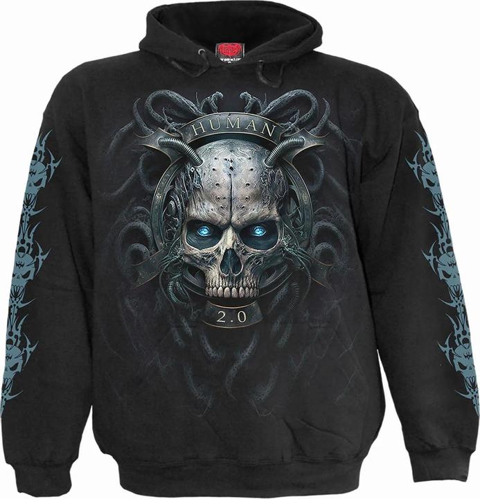 Actual product image Spiral Unisex Adult Human 2.0 Hoodie (S)