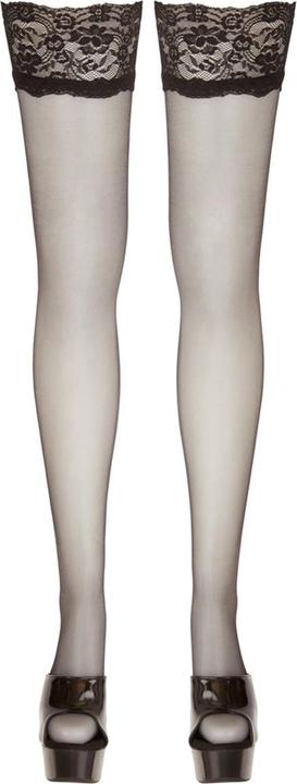 Produktbild Cottelli Collection Halterlose Spitzen-Strümpfe (3XL)