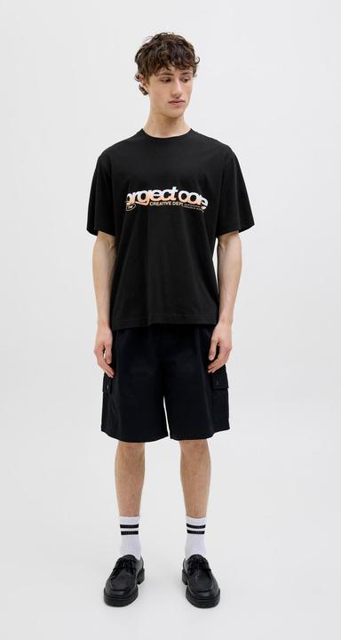 Produktbild Jack & Jones Gedruckt Rundhalsausschnitt T-shirt T-shirt (S)