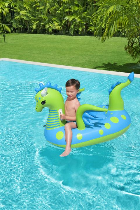 Actual product image Bestway Inflatable Figure Fantasy Dragon Ride-On