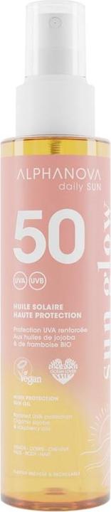 Produktbild Alphanova daily SUN Sonnenöl sun GLOW LSF50 Spr 50 ml (Sonnenöl, SPF 50, 50 ml)