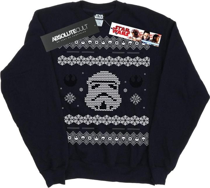 Star Wars Stormtrooper Christmas Fair Isle Sweatshirt