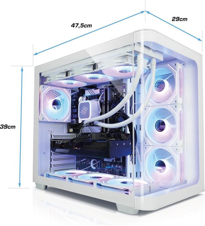 Produktbild Kiebel Panorama Curve Ultra (Intel Core Ultra 9 285K, 32 GB, 1000 GB, GeForce RTX 5060 Ti)